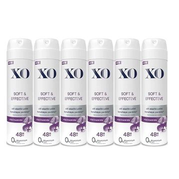 Xo Soft Effective 6x150 ml Women Deodorant