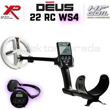 XP Dedektör Deus 22,5 cm HF Başlık RC WS4 Kulaklık Ana Kontrol Ünitesi