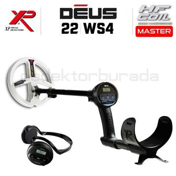 XP Dedektör Deus 22,5 cm HF Başlık WS4 Master