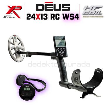 XP Dedektör Deus 24x13 cm RC WS4 Kulaklık HF Başlık Ana Kontrol Ünitesi