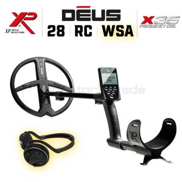 XP Dedektör Deus 28 cm X35 RC WSAUDIO Kulaklık Başlık Ana Kontrol Ünitesi