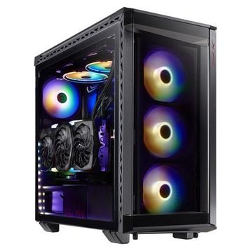 XPG Battlecruiser BATTLECRUISER-BKCWW ARGB Fanlı Siyah E-ATX Gaming Bilgisayar Kasası
