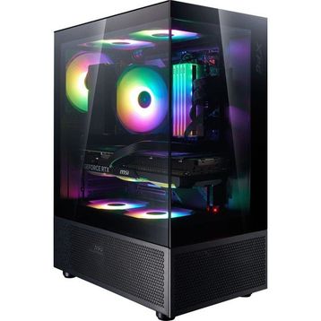 XPG Invader X Mini INVADERXMINIMT-BKCWW ARGB Fanlı Siyah ATX Gaming Bilgisayar Kasası