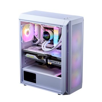 XPG Valor Air Plus VALORAIRPLUSMTA-WHCWW ARGB Fanlı Beyaz ATX Gaming Bilgisayar Kasası
