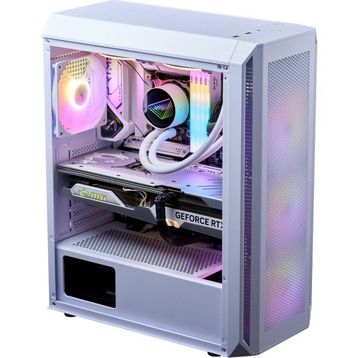 XPG Valor Air Plus VALORAIRPLUSMTA-WHCWW ARGB Fanlı Beyaz ATX Gaming Bilgisayar Kasası