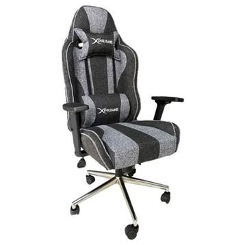 XPrime Alpha Fab1 Gri Kumaş Oyuncu Koltuğu