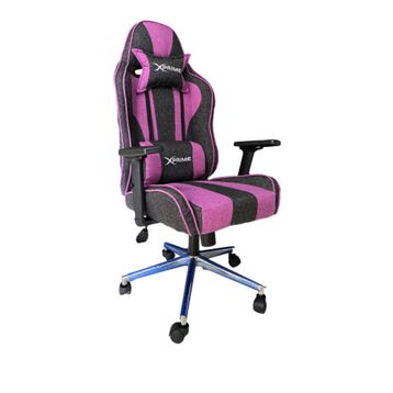 XPrime Alpha Fab1 Pembe Kumaş Oyuncu Koltuğu