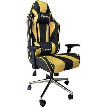 XPrime Alpha Fab1 Sarı Kumaş Oyuncu Koltuğu