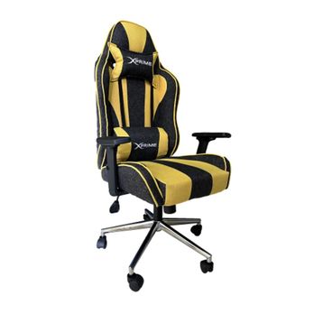 XPrime Alpha Fab1 Sarı Kumaş Oyuncu Koltuğu
