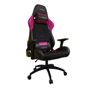 XPrime King Fabric Pembe Oyuncu Koltuğu