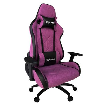 XPrime Titan Pembe Kumaş Oyuncu Koltuğu