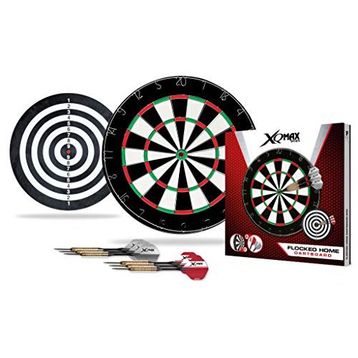 XQ Max Üniseks Flok 2 cm Siyah Dart Tahtası Seti
