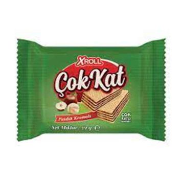 Xroll 39 gr Fındık Kremalı Çok Kat Gofret