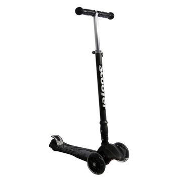 Xslide Siyah Işıklı Tekerlekli Scooter