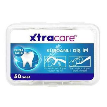 Xtracare 50'li Kürdanlı Diş İpi