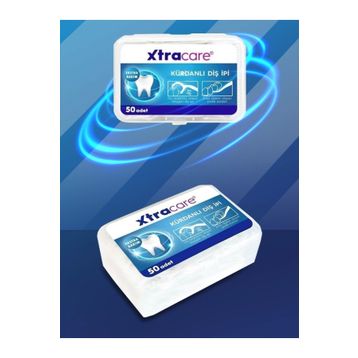Xtracare 50'li Kürdanlı Diş İpi