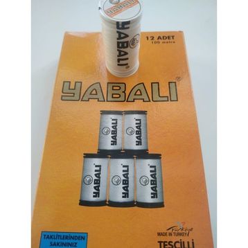 Yabalı 100 m Polyester Dikiş İpliği