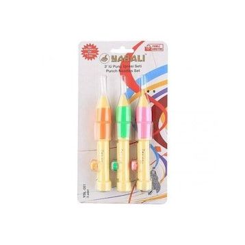 Yabalı 3lü Punch İğne Seti