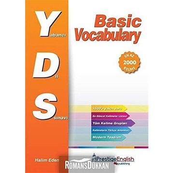 Yabancı Dil Sınavı Basic Vocabulary - Halim Eden