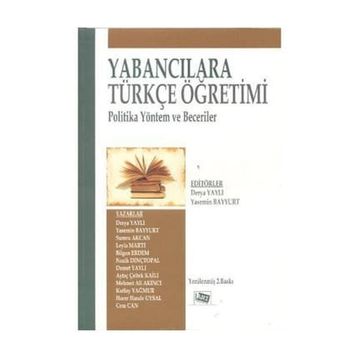 YABANCILARA TÜRKÇE ÖĞRETIMI - MUSTAFA DURMUŞ