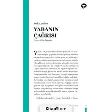 Yabanın Çağrısı - Jack London