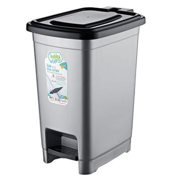 Yabidur 40 lt Hobby Life Eco Pedallı Slim Çöp Kovası