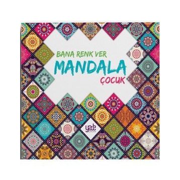 Yade Kitap Bana Renk Ver Mandala Çocuk