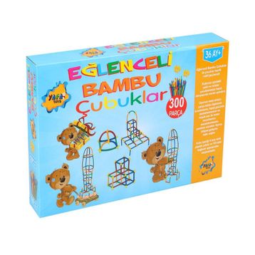 Yafa Toys 300 Parça Eğlenceli Bambu Çubuklar
