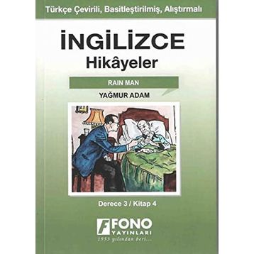 Yağmur Adam Derece 3 İngilizce Hikayeler