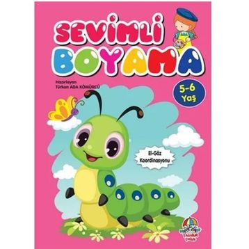 Yağmur Çocuk Sevimli Boyama 5-6 Yaş