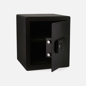 Yale 35x34x40 cm Yüksek Güvenlikli Siyah Elektronik Ofis Tipi Para Kasası