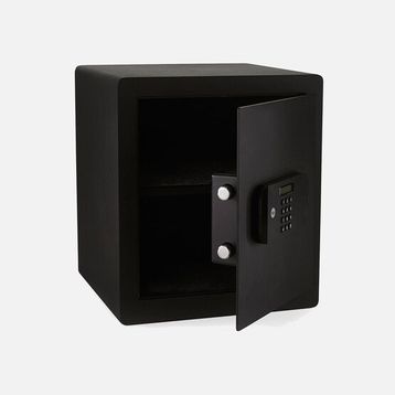 Yale 35x34x40 cm Yüksek Güvenlikli Siyah Elektronik Ofis Tipi Para Kasası