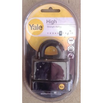 Yale 71" Pvc Kaplama Marin Asma Kilit