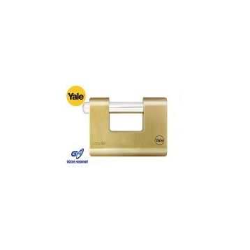 Yale 80" Oval Kayar Pimli Pirinç Asma Kilit
