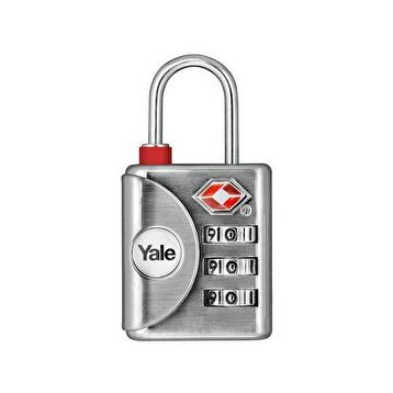 Yale Kontrol Göstergeli TSA Onaylı 3 Şifreli Asma Kilit