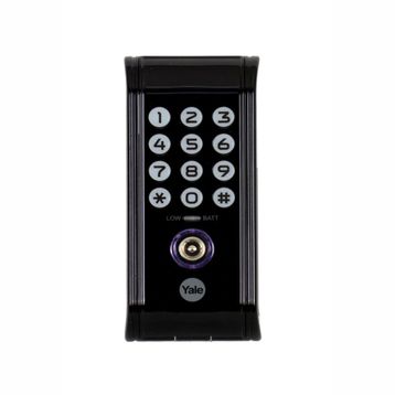 Yale LL65BA Siyah Digital Dolap Kabin Kilidi
