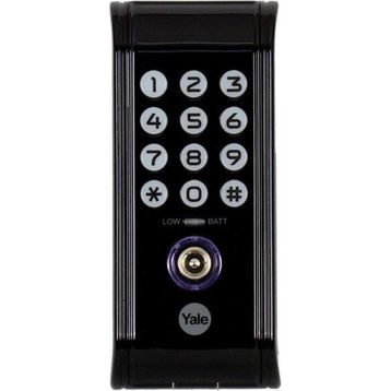 Yale LL65BA Siyah Digital Dolap Kabin Kilidi