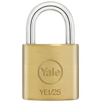 Yale Y110B/25/113/1 - Pirinç Asma Kilit 25mm