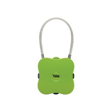 Yale YP4/41/350/1G Yuvarlak Yeşil Köşeli Asma Kilit