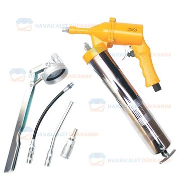 Yama AT-6036-6 400 cc Havalı Gres Pompası Seti