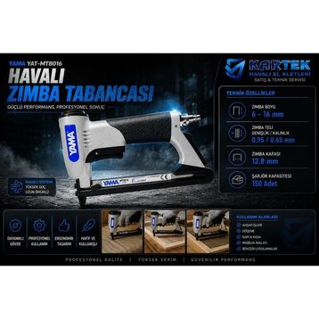 Yama YAT-MT8016 6-16 mm Havalı Zımba Tabancası
