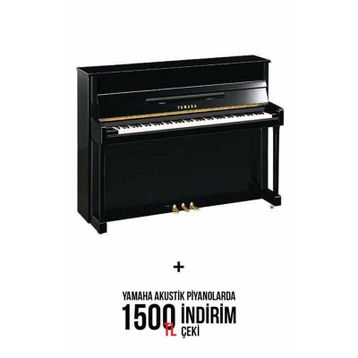 Yamaha B2 Parlak Siyah Duvar Piyanosu