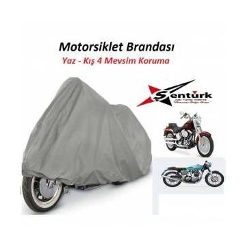Yamaha FJ 1200 Siyah Arka Çanta Uyumsuz Ultra Kalın Su Geçirmez Motor Brandası