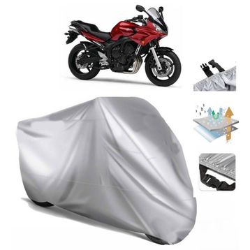 Yamaha FZ6 Fazer S2 Siyah Arka Çanta Uyumsuz Ultra Kalın Su Geçirmez Motor Brandası