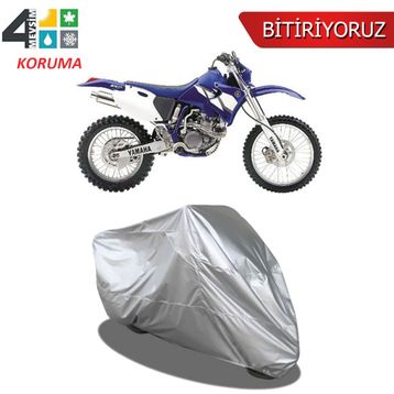 Yamaha WR 426 F Siyah Arka Çanta Uyumsuz Ultra Kalın Su Geçirmez Motor Brandası