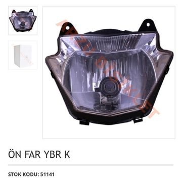 Yamaha YBR 125 ESD Far Komple