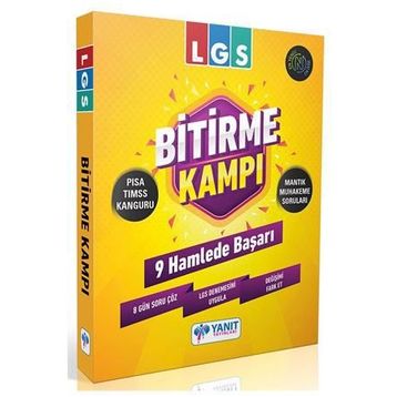 Yanıt Yayınları 8. Sınıf 9 Hamlede Başarı Bitirme Kampı