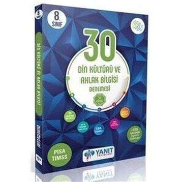 Yanıt Yayınları 8. Sınıf Din Kültürü ve Ahlak Bilgisi Çözümlü 30 Deneme