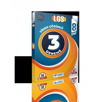 Yanıt Yayınları - LGS 8. Sınıf 3 Deneme