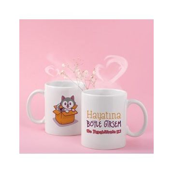 Yapabilirsin Baskılı Kupa